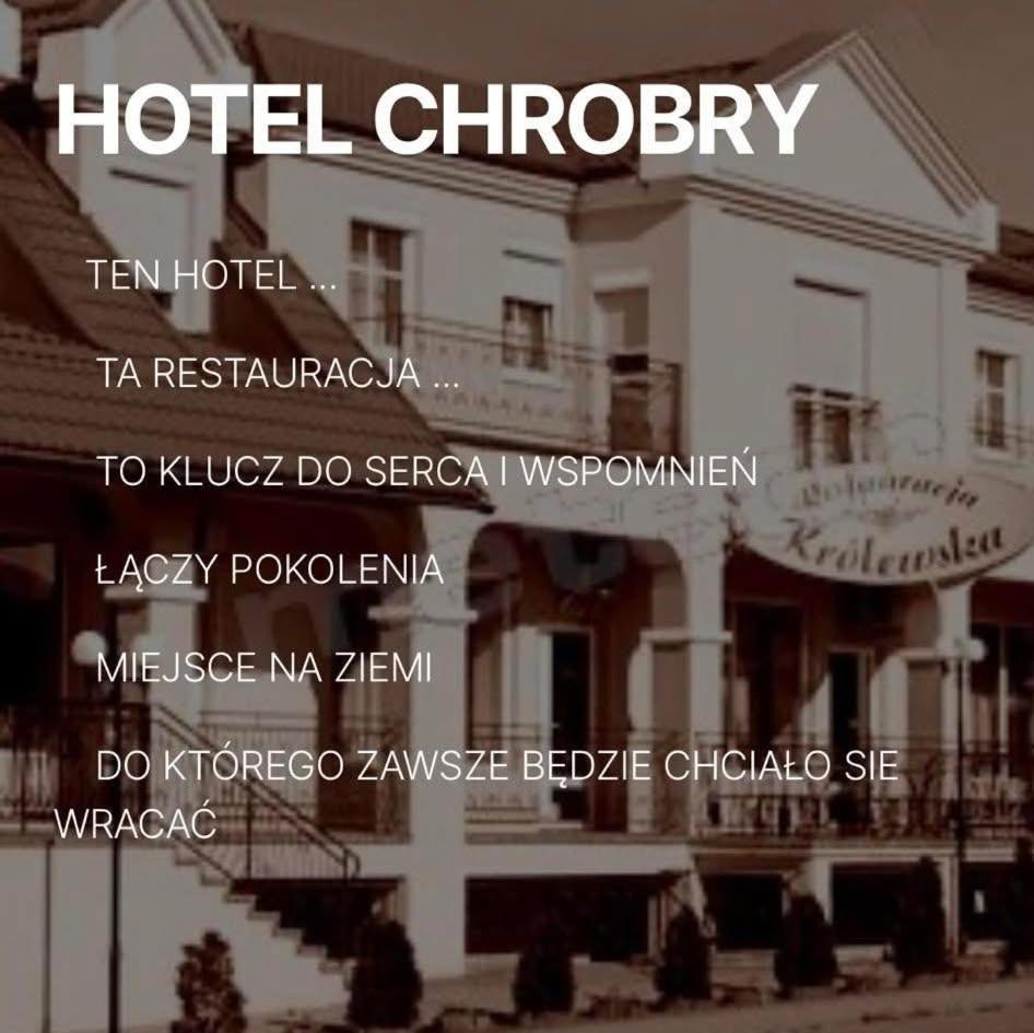 Hotel Chrobry Łęczyca 외부 사진